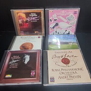 RCA Classical Cd Lot Of 6 Rubinstien Brahms Orchestra